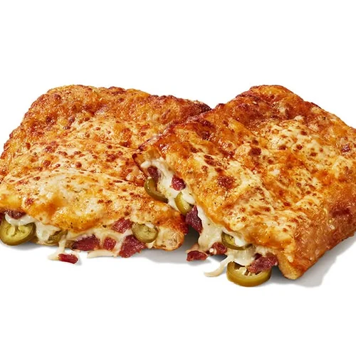 Domino’S Pizza Stuffed Cheesy Bread With Bacon & Jalapeno at Domino's Pizza