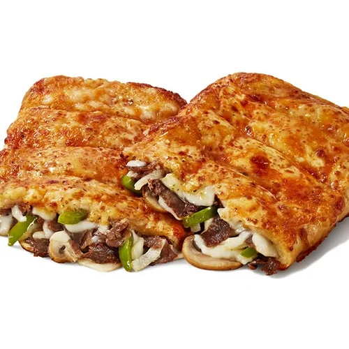 Domino’S Pizza Stuffed Cheesy Bread With Philly Steak at Domino's Pizza