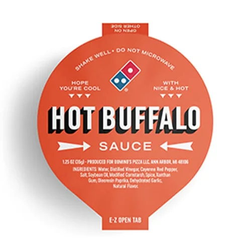 Hot Buffalo Dipping Cup at Domino's Pizza