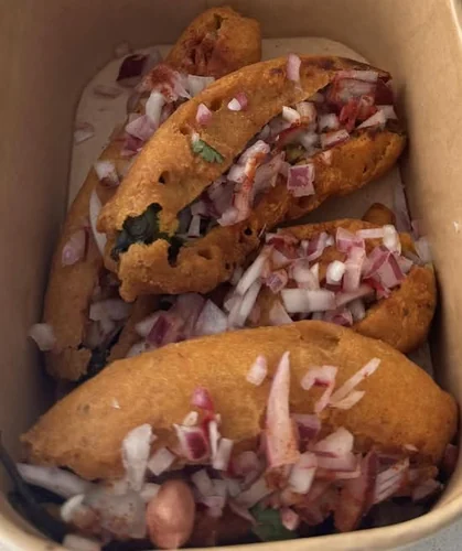 Stuffed Bajji at Simply South