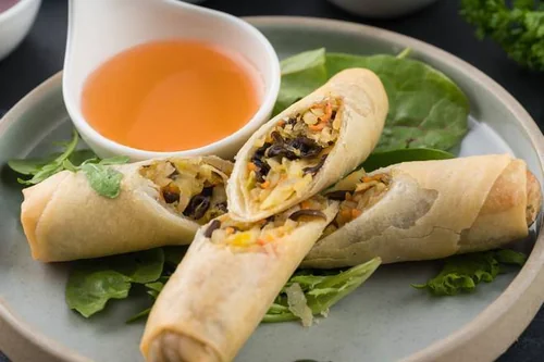 Thai Spring Rolls at Thairoomgrand