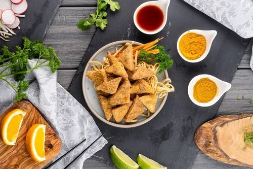 Crispy Tofu at Thairoomgrand