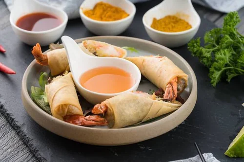 Thai Shrimp Roll (4 Pcs) at Thairoomgrand