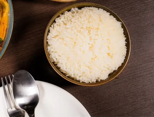 Steamed Rice at Thairoomgrand
