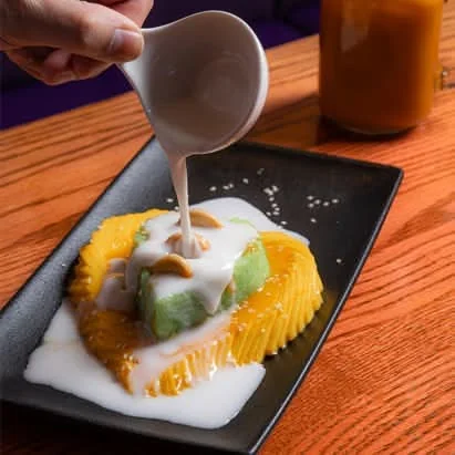 Coconut Sticky Rice With Mango at Thairoomgrand