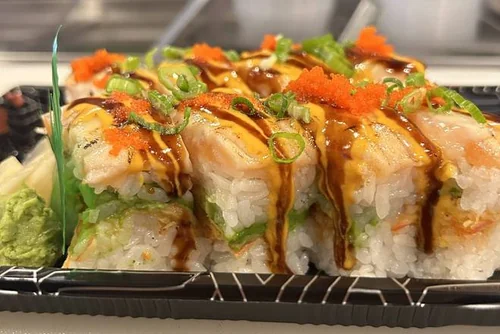 Salmon Aburi Roll(8Pcs) at Yo! Sushi Mississauga