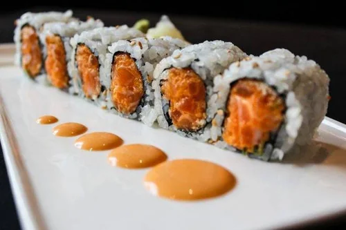 Spicy Salmon Roll(6Pcs) at Yo! Sushi Mississauga