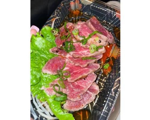 Beef Tataki at Yo! Sushi Mississauga