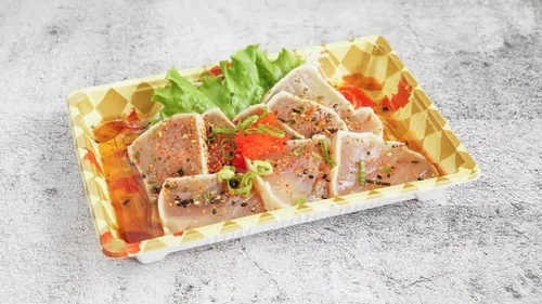 White Tuna Carpaccio at Yo! Sushi Mississauga