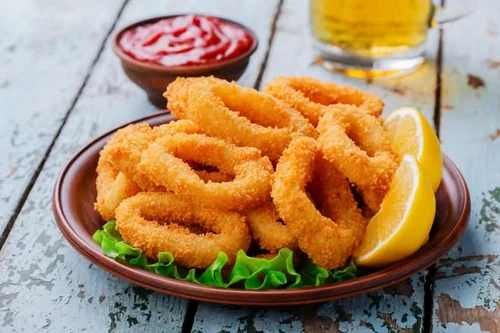 Deep Fried Calamari (8Pcs) at Yo! Sushi Mississauga