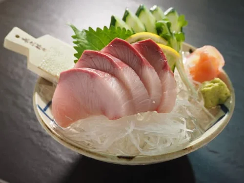 Hamachi (Yellowtail) (3 Pcs) at Yo! Sushi Mississauga