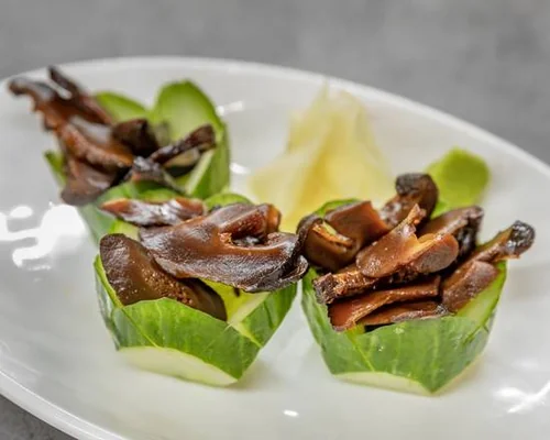 Shiitake (Marinate Mushroom) (3 Pcs) at Yo! Sushi Mississauga