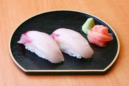 Hamachi (Yellowtail)  (2 Pcs) at Yo! Sushi Mississauga