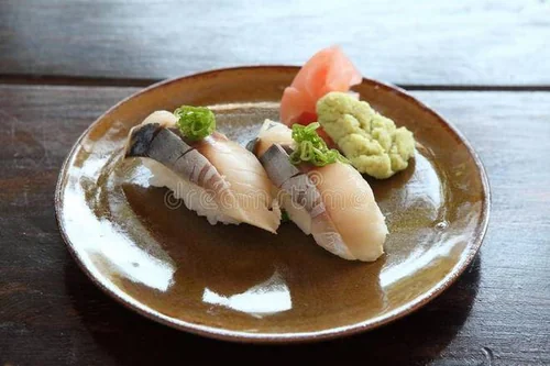 Saba (Mackerel)  (2 Pcs) at Yo! Sushi Mississauga