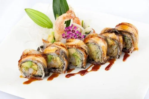 Black Dragon Roll (8 Pcs) at Yo! Sushi Mississauga