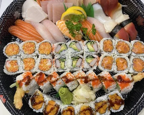 Assorted Sashimi-Sushi-Roll(60Pcs) at Yo! Sushi Mississauga