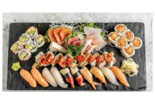 Assorted Sashimi-Sushi-Roll(40Pcs) at Yo! Sushi Mississauga