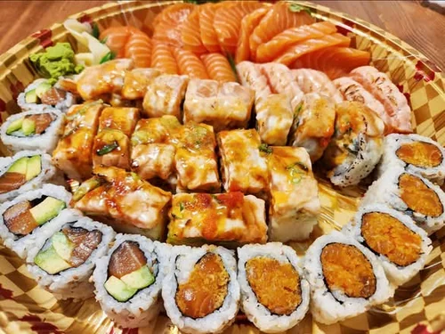 Salmon Combo For 3(48Pcs) at Yo! Sushi Mississauga
