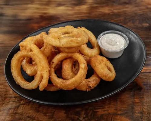 Thick'N Crunchy Onion Rings at Gabby'S Bar And Grill