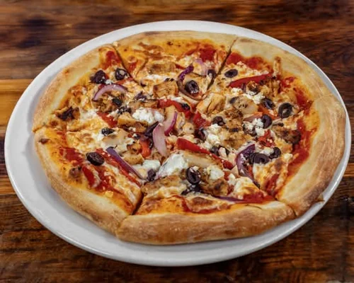Mediterranean Pizza at Gabby'S Bar And Grill